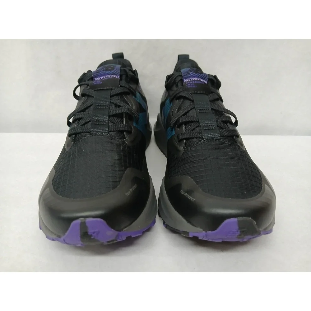 New Balance Women's Nitrel V4 Trail Running Shoes WTNTRWB4 Black Purple Sz 9.5 - Picture 4 of 9